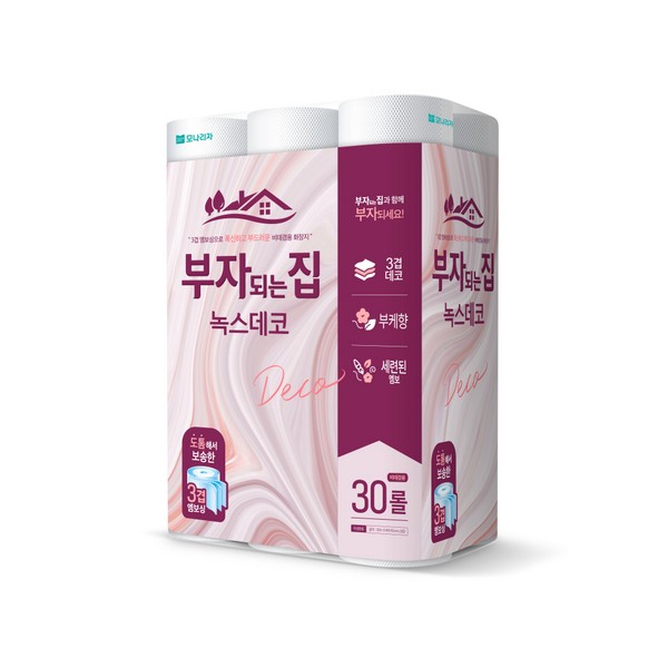 모나리자 부자되는집 녹스 데코 30mx30롤