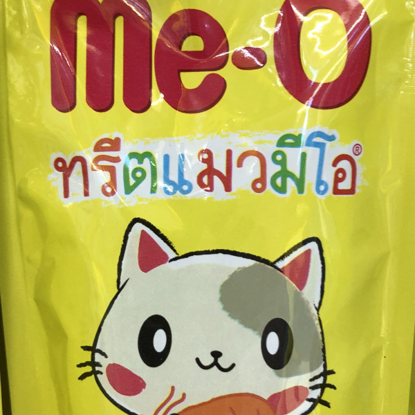 Me-O 미오 새우 스낵 반려묘 고양이 캣 사료 50g