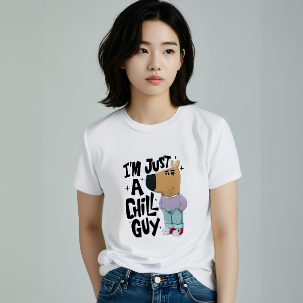 CHILLIFE CHILLGUY 칠가이 티셔츠 CHILLWAVE 주문제작 밈 웃긴 반팔티