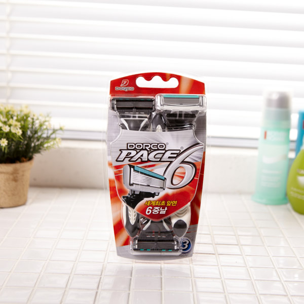 도루코pace6휴대용면도기3입