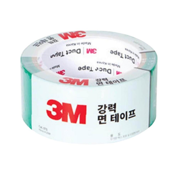 3M 스카치 강력 면 테이프 971 청테이프 천면테이프 녹색