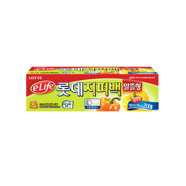 롯데지퍼백 알뜰형 30X35cm 20매