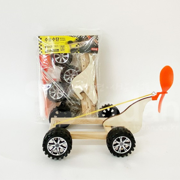 (TD) (학습부자재) 수송수단(고무동력) 만들기 KIT