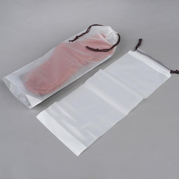 PVC 반투명 다용도 일자형 파우치 1P