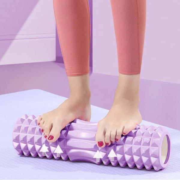 허리 종아리 다리근육 스트레칭 요가 마사지 폼롤러