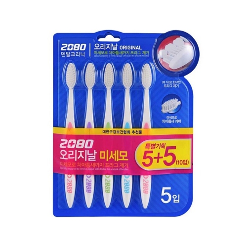 애경 2080칫솔 오리지날 미세모 5 5