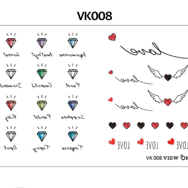 패션타투 여름타투스티커 타투스티커 (VK008)