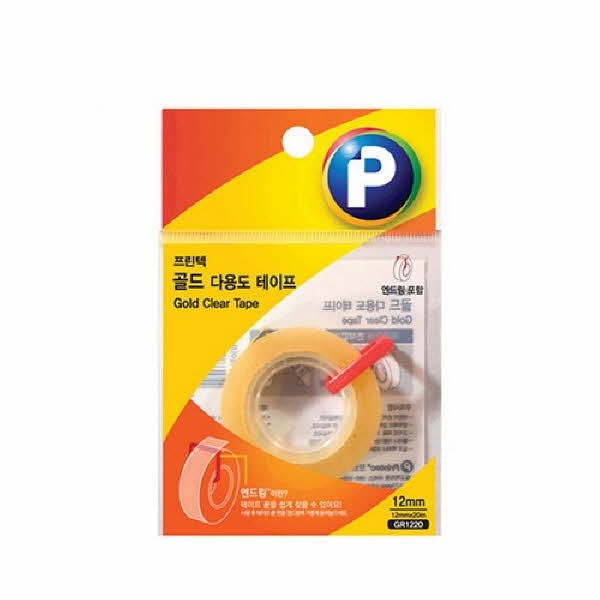 프린텍 GR1220골드다용도테이프 리필 (12 x 20)