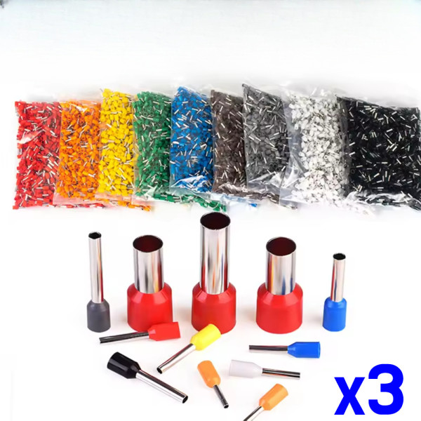 E1008 펜홀단자 1000pcs 페놀단자 터미널 커넥터 x3팩