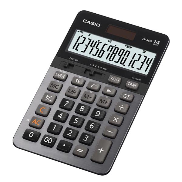 카시오 계산기 JS-40B(14자리104x168mm)