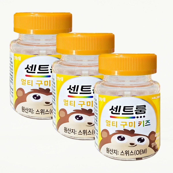 센트룸 멀티구미 키즈 40구미 3개 어린이 비타민