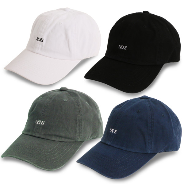 SANS 워싱 볼캡 깊은 캡 모자 커스텀사이즈 4SIZE 야구 빅사이즈 커플 CAP