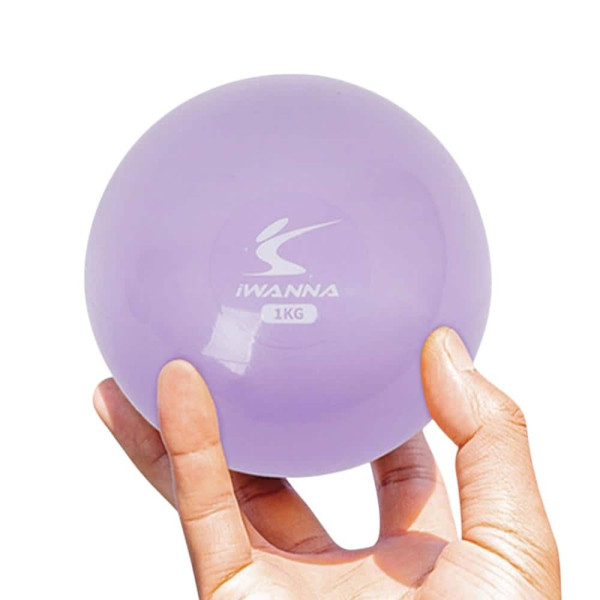 PVC 웨이트볼 1.5kg 스윗 라벤더