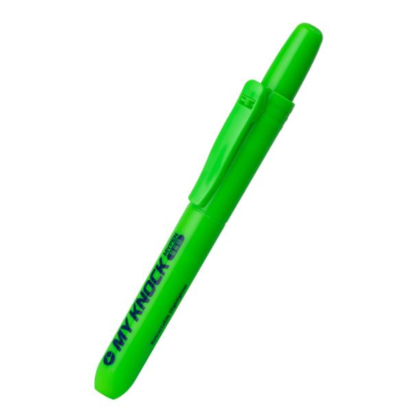 마이펜 마이노크마카 형광펜 그린 4.0mm 1EA