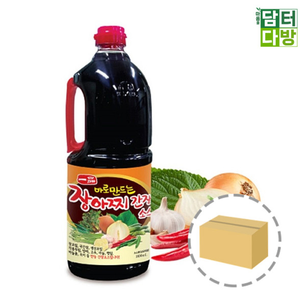 (무배) 광야식품 장아찌 간장소스 1800ml 1BOX (6개입)