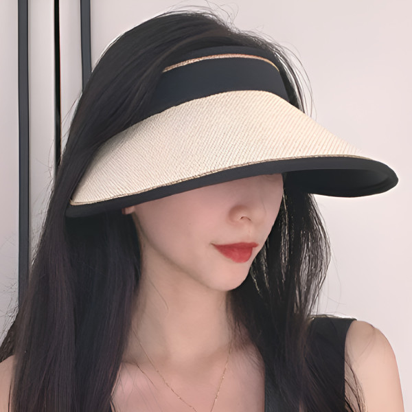 [별별창고]G 라탄 썬캡 라피아 밀짚모자 여름