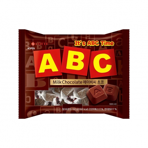 롯데 ABC초콜렛 187g