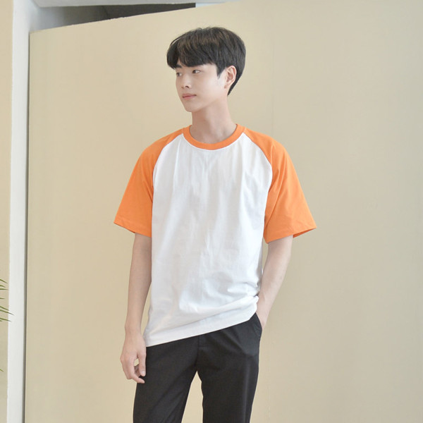 교복몰 20수 래글런 티셔츠 7colors (남여공용) 티셔