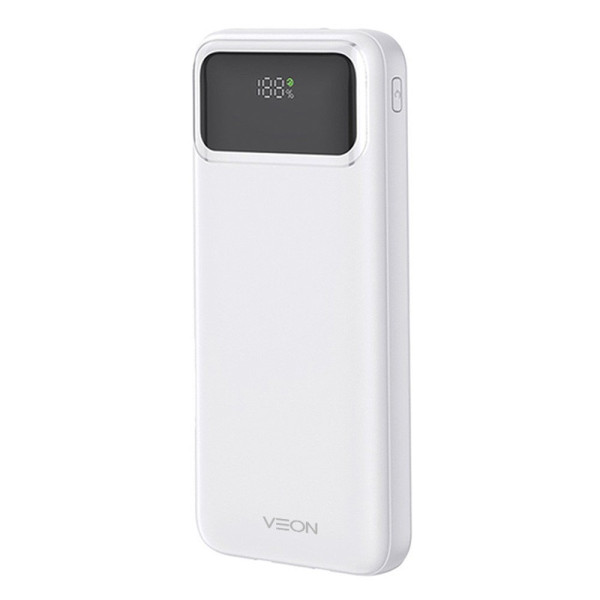 베온 보조배터리 더셀 케이블일체형 PD20W 고속충전 LCD 10000mAh 화이