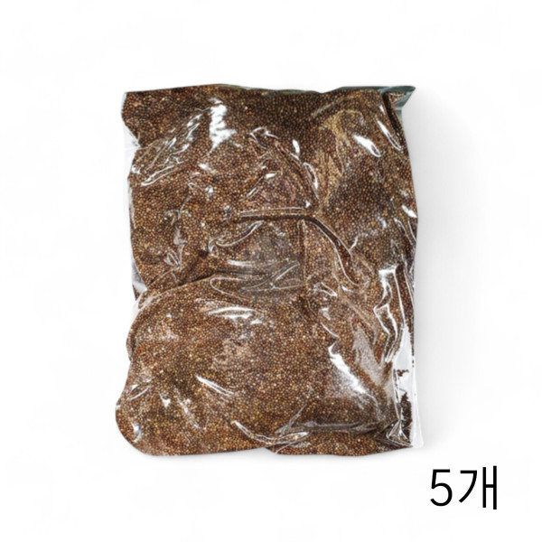 청학FNC 통 볶음들깨 1Kg X 5개 수입산 식재료 식당용 볶음통들깨 식당들께
