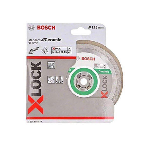 X-LOCK 타일용 다이아몬드 디스크 1.6T 125mm