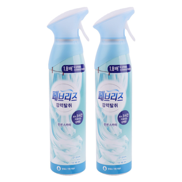 페브리즈 에어 공기탈취제 린넨스카이 2개입