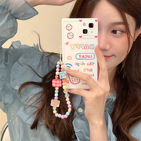스퀘어 패션 스타일 스트랩 케이스