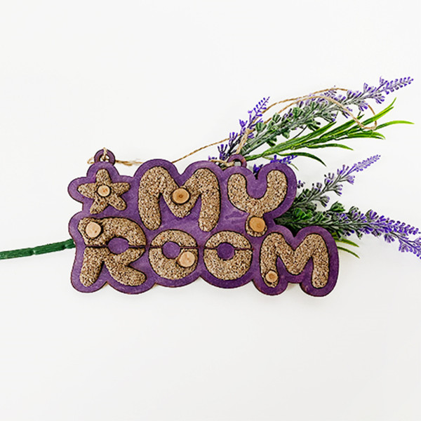 (TD) (집콕) 우드 콜크 글자 걸이 만들기 - 1인세트 MYROOM