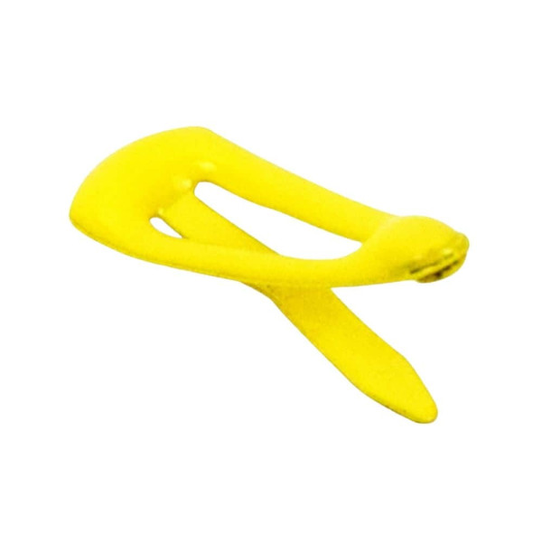 2cm 컬러 똑딱핀 노랑