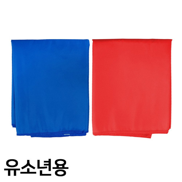 낫소 씨름용품 스포츠 씨름 샅바 청홍 세트 유소년용 NSKWRB A