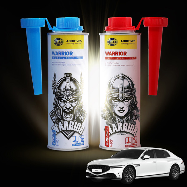 G90 가솔린,디젤 프리미엄 연비향상 헬라 워리어 연료첨가제 300ML