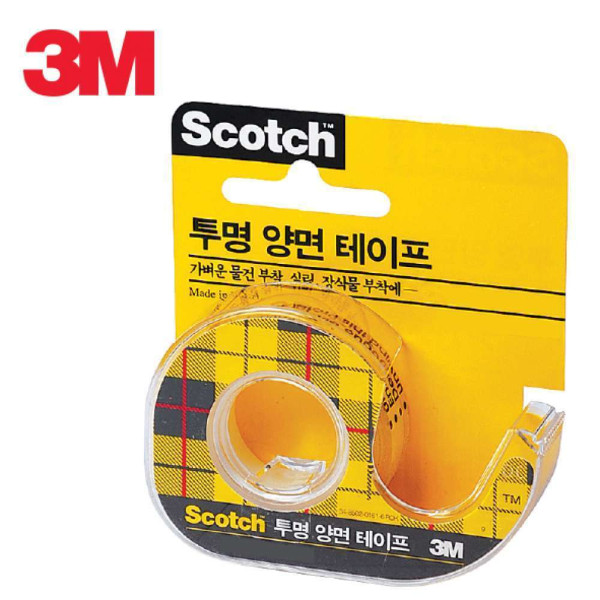 3M 스카치 투명 양면 테이프 137 237 137