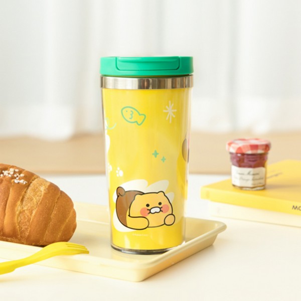 춘식이 그래픽 스텐 텀블러78x167mm 400ml