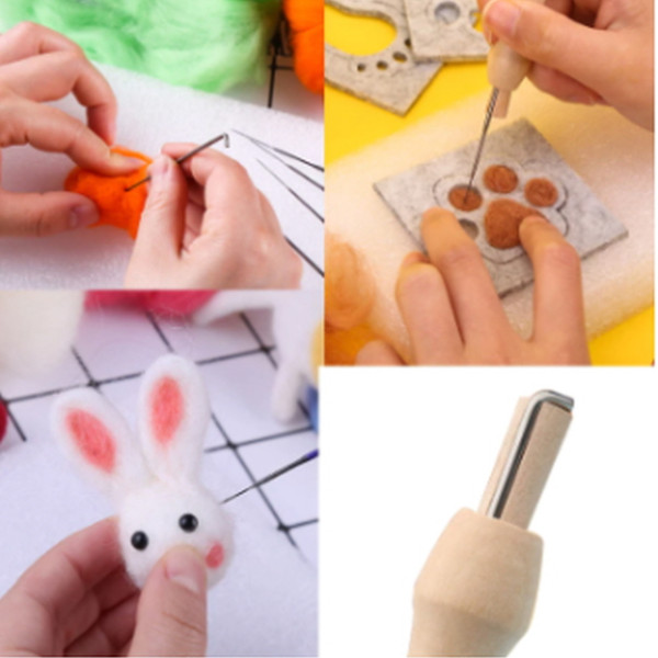 양모펠트 니들펠트 DIY 인형 만들기 세트 키트