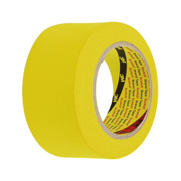 종이 마스킹테이프 노란색 48mm x 40M