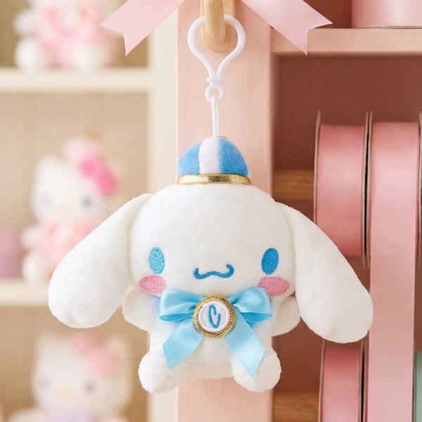 산리오 시나모롤 왕관 가방고리 13cm