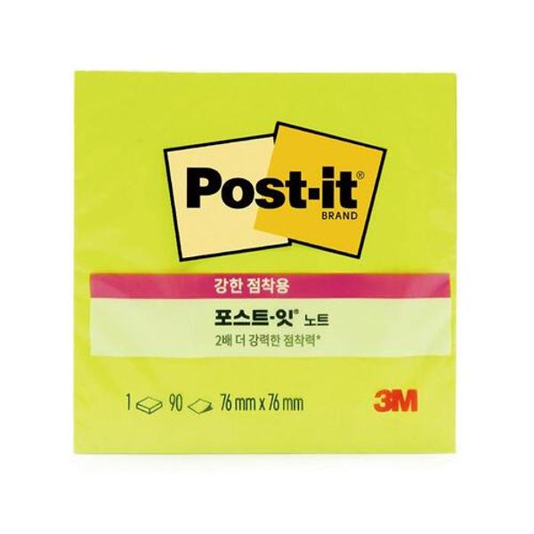 3M 슈퍼스티키 654새싹그린(76x76mm 90매)