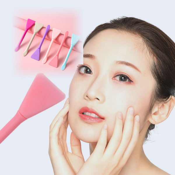 실리콘 브러쉬 팩 화장품 펴바르기