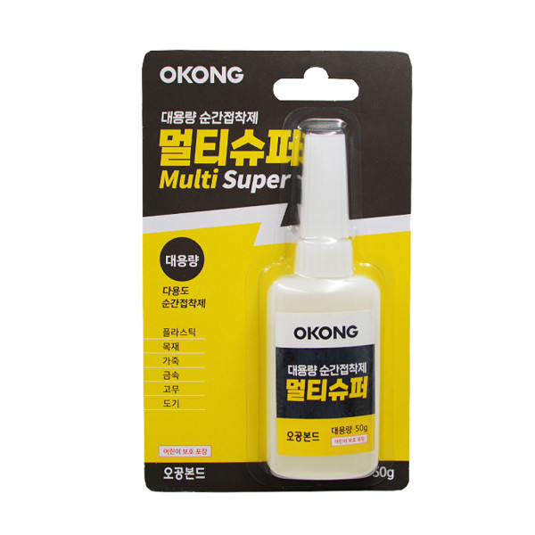 대용량 순간접착제 멀티슈퍼 50g