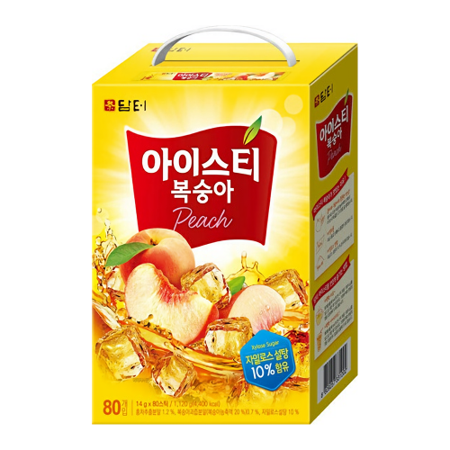 담터 아이스티 복숭아홍차80T 14g 80포