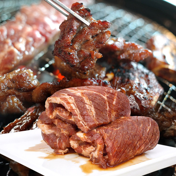 수제 양념 숯불 돼지갈비 1kg