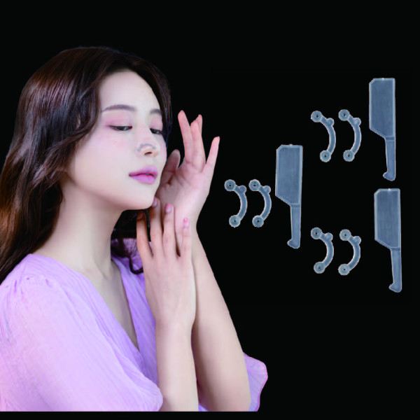 투명코뽕 실리콘 코세우기 3P 콧대높이기 코높이