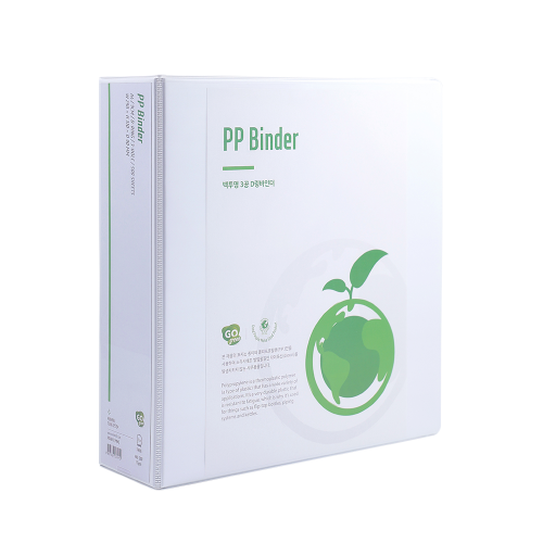문화 PP백투명바인더 PB749B 71 3공 D링 9cm A4