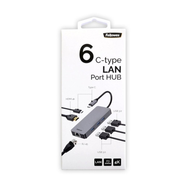 펠로우즈 C타입 6IN1 LAN포트허브 CRC100007972