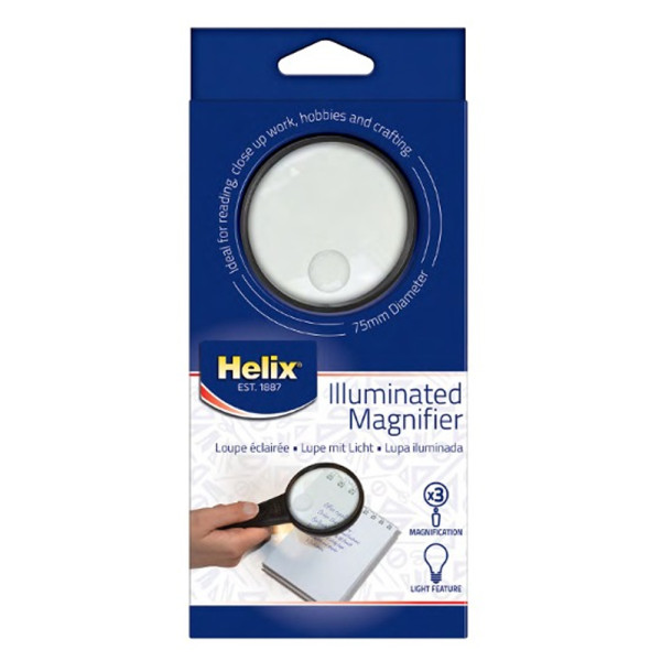 헬릭스 돋보기 LED 조명 MN1025 HELIX 확대경 문구 학용품