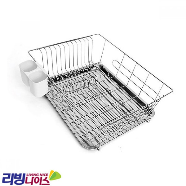 리빙나이스 스텐 식기건조대 1단 건조망 SP 식기건조대