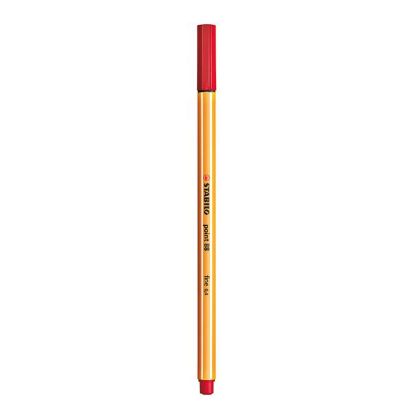 스타빌로 포인트88화인라이너(적색 1자루 0.4mm)