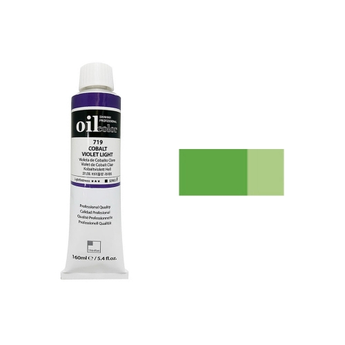 신한 유화물감 B 50ml 744 퍼머넌트그린라이트 전문가용