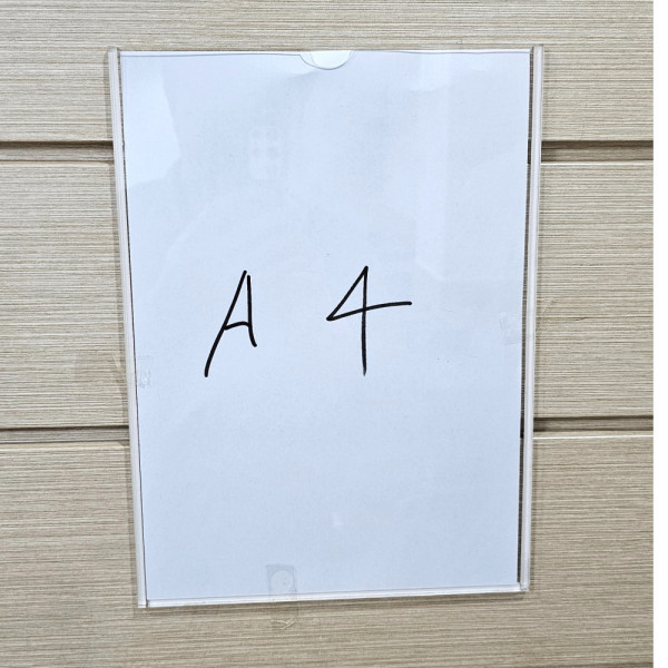 A4용지 벽걸이 종이 게시물 꽂이