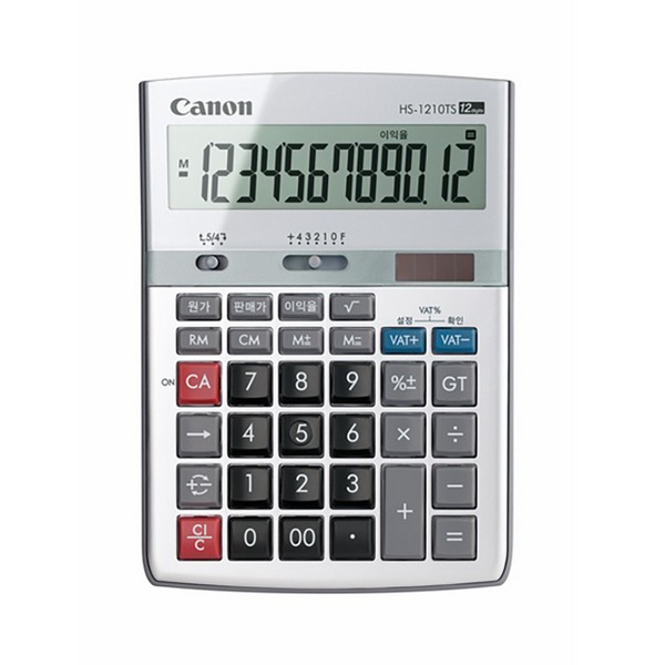 캐논 사무용 계산기 HS-1210TS-S